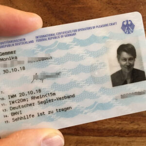 Buy German boat license