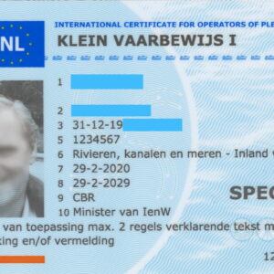 Buy Netherland Boat license