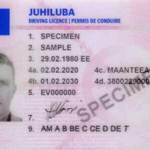 Buy Real Estonian drivers license