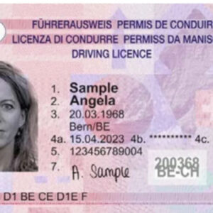 buy switzerland drivers license
