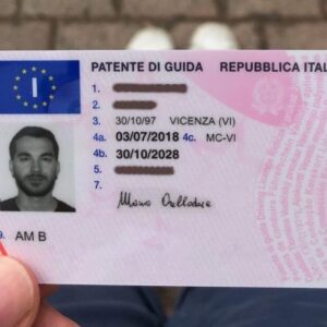 Buy registered Italian drivers license
