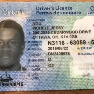 buy canadian drivers license