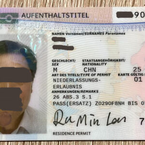 buy german residence permit