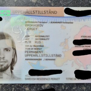 Buy Swedish Resident Permit